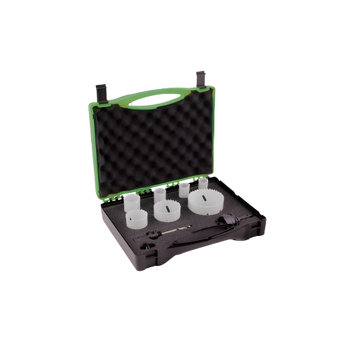 9 Piece Electrical Holesaw Kit