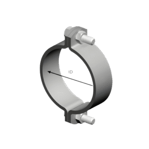 Double Saddle Clamps (Medium Duty)
