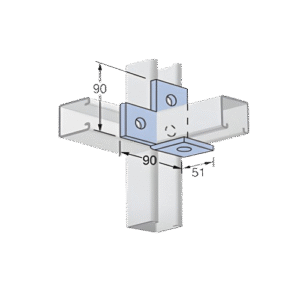 90° Angle Fitting T1034