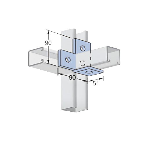 90° Angle Fitting T1034