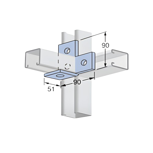 90° Angle Fitting T1035