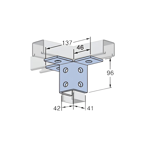 Wing Shape Fittings T2228