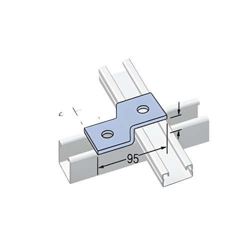 Z Shape Fittings T4045